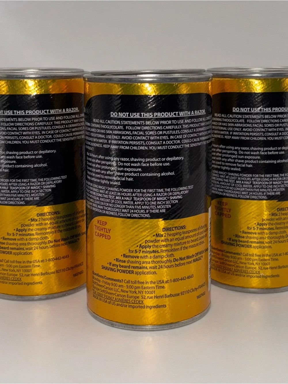 NEW SoftSheen-Carson Magic Fragrant Shaving Powder – Lot of 3
